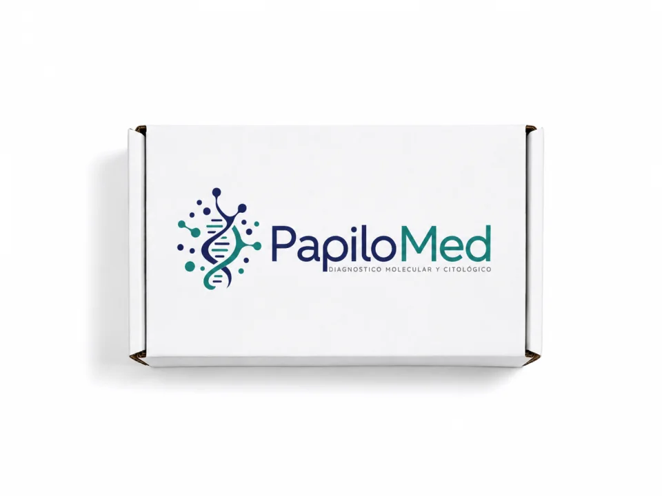 Caja cerrada del kit PapiloMed